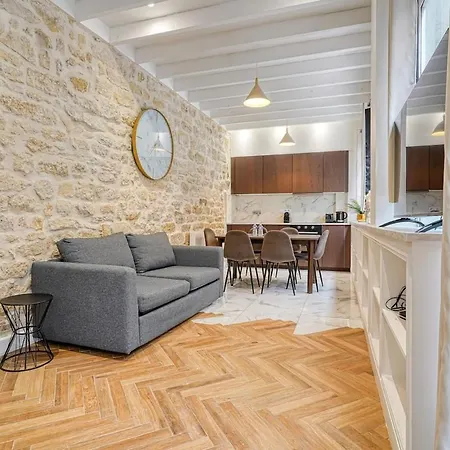 Design Loft For 6 Guests In Sentier Apartmán Paříž