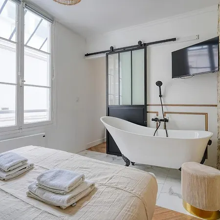 아파트 Design Loft For 6 Guests In Sentier 파리