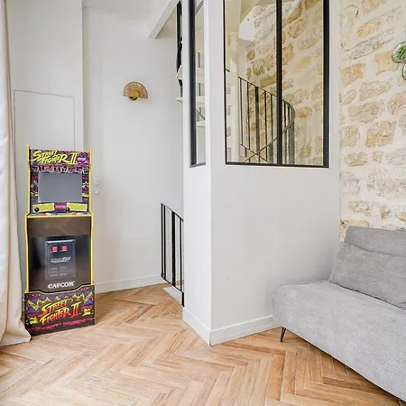 Design Loft For 6 Guests In Sentier 아파트